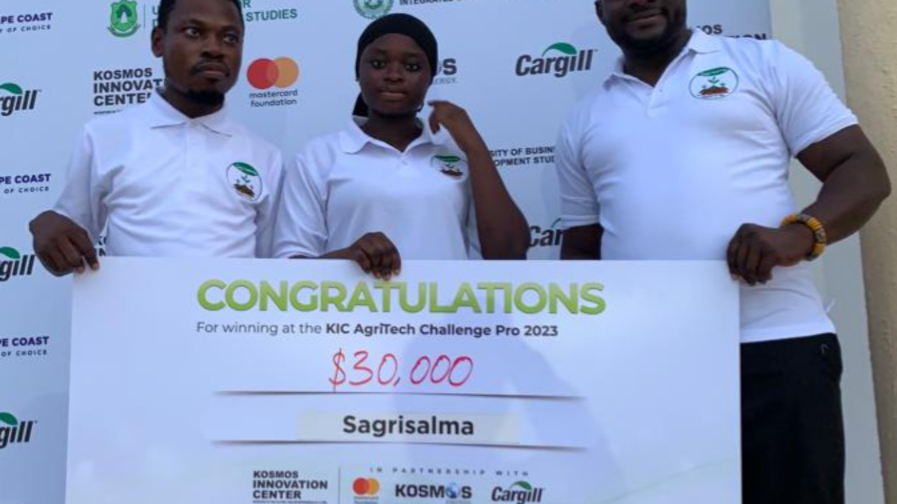 Team nurtured by Saba Innovation Hub Wins KIC AgriTech Challenge Cash Prize