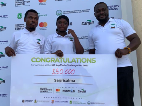 Team nurtured by Saba Innovation Hub Wins KIC AgriTech Challenge Cash Prize