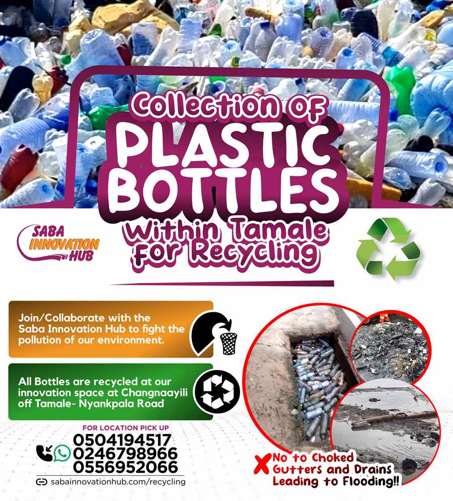 SIH Collection of Waste in Tamale Flyer - designed by graffix