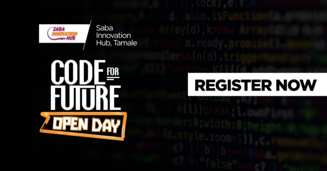 Saba Innovation Hub Code for future Open day (Scratch and Mobirise Mastery) Register now